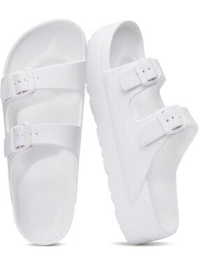 Comfortable Women's Platform Sandals with Arch Support | EVA Slides for All-Day
